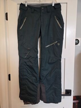 Mountain Hardwear Dark Green Insulated Pants